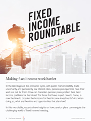 Fixed income roundtable pdf